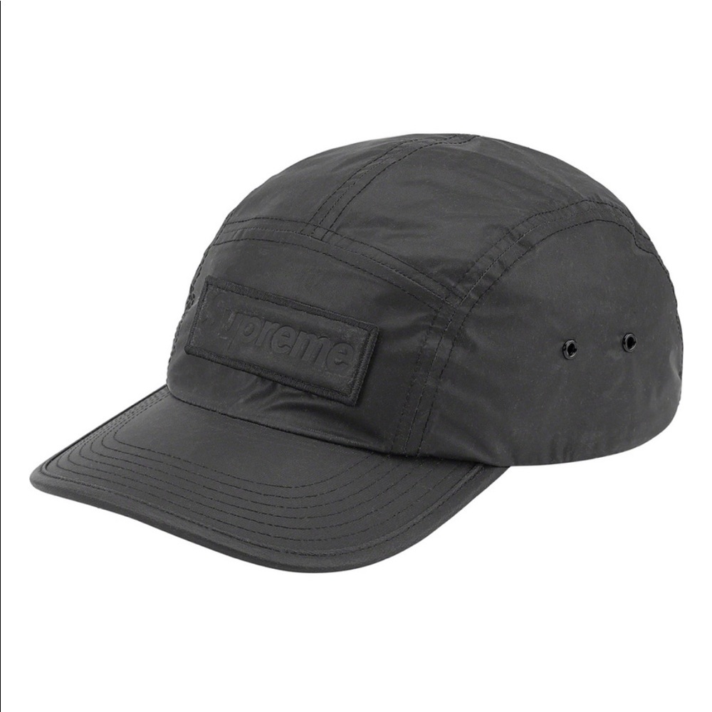 Supreme Reflective Speckled Camp Cap - Black